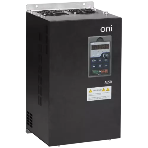 Преобразователь частоты A650 380В 3Ф 55kW 112А ONI